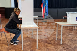 Словения, президентски избори, балотаж 2022/Снимка: БТА