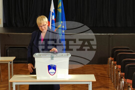 Наташа Пирц Мусар, кандидати за президент на Словения 2022/ Снимка: БТА