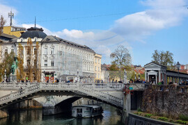 Словения - Любляна - изглед/Снимка: БТА