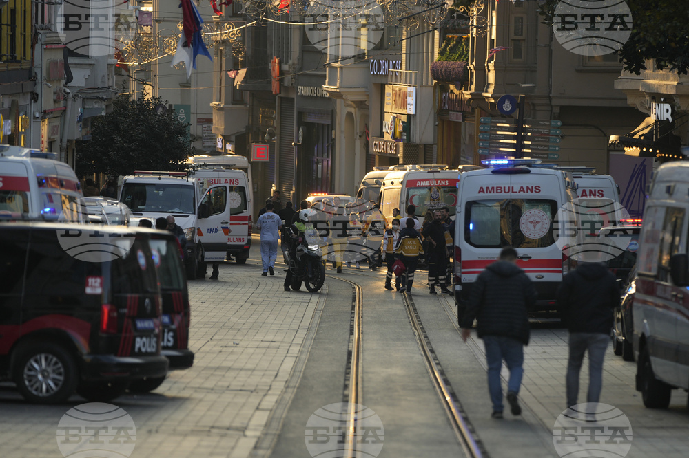 Turkish Interior Minister Says Person Behind Istanbul Blast Arrested