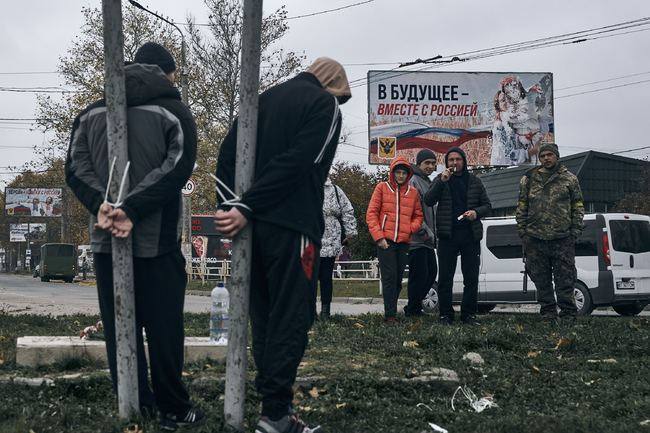 Украинският комисар по правата на човека разпространи видео със стая за изтезания в освободения Херсон