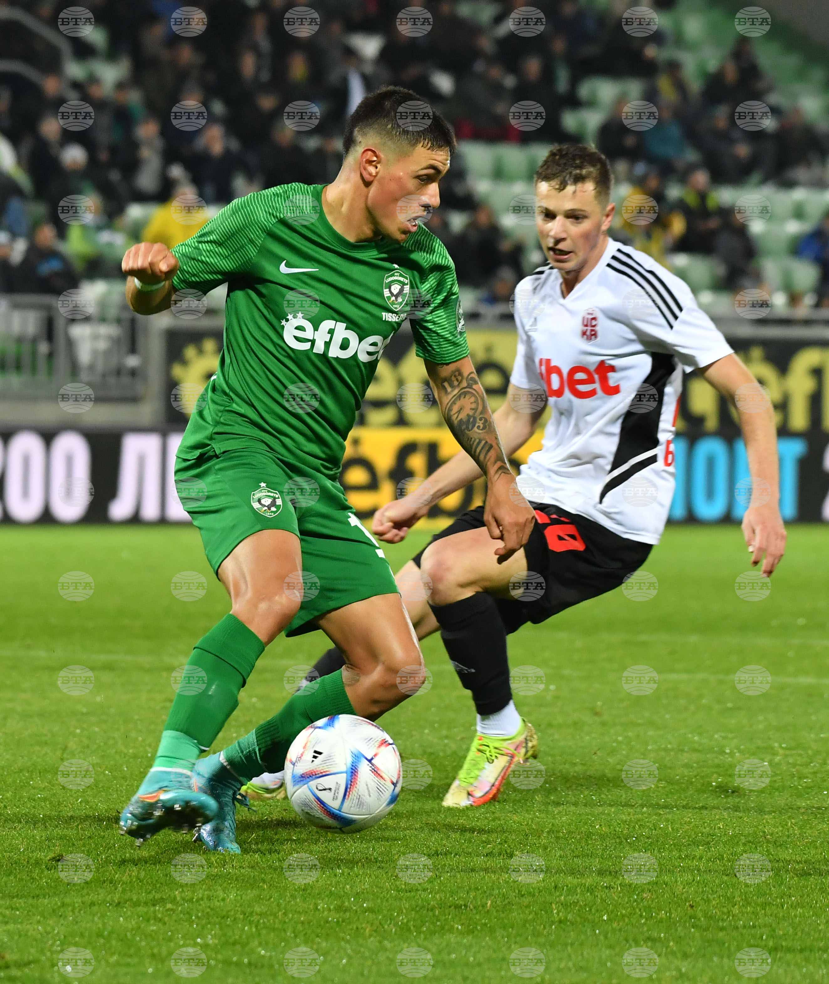 Разград - футбол - Лудогорец - ЦСКА 1948