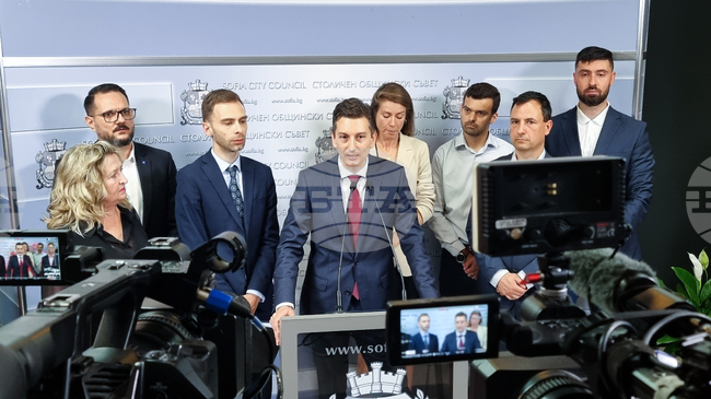 Столична община - ПП-ДБ - брифинг