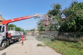 Село Радювене - буря - щети