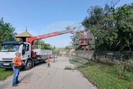 Село Радювене - буря - щети