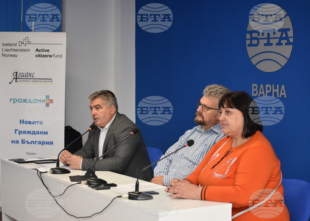 Варна - Национален пресклуб на БТА  - пресконференция - "Новите граждани на България" - проект