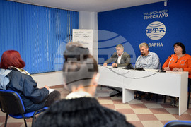 Варна - Национален пресклуб на БТА  - пресконференция - "Новите граждани на България" - проект