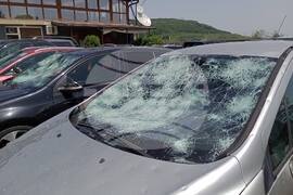 Село Шереметя - градушка - щети