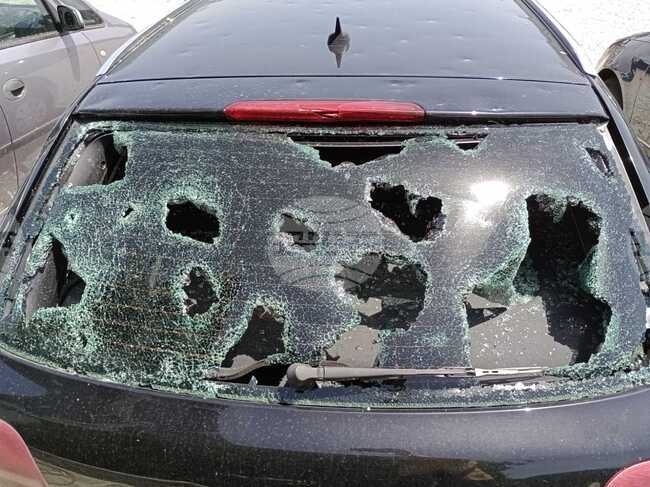 Село Шереметя - градушка - автокъща - щети