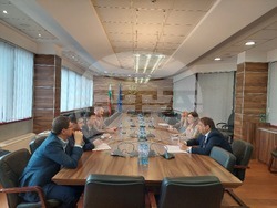 Снимка: Министерство на регионалното развитие и благоустройството - Министър Шишков се срещна с кмета на столичния район „Овча купел“ Ангел Стефанов