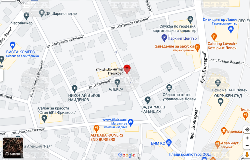 Временна организация на движението за МПС по ул. „Димитър Пъшков“ в Ловеч