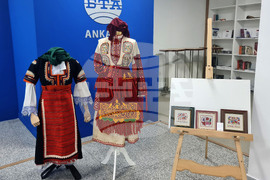 Турция - Национален пресклуб на БТА-Анкара - българо-турска изложба на български и турски шевици и носии