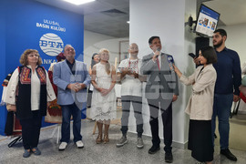 Турция - Национален пресклуб на БТА-Анкара - българо-турска изложба на български и турски шевици и носии