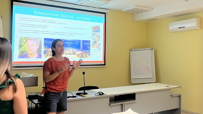 Община Стара Загора: Обучение с играта „климатична фреска“ проведоха в Стара Загора