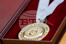 Благоевград - Петър Балкански - Доктор хонорис кауза