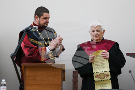 Благоевград - Петър Балкански - Доктор хонорис кауза