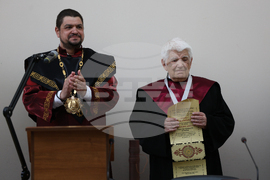 Благоевград - Петър Балкански - Доктор хонорис кауза