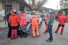 Перник - издирвателна акция - Екипи на Планинска спасителна служба