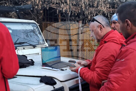 Перник - издирвателна акция - Екипи на Планинска спасителна служба