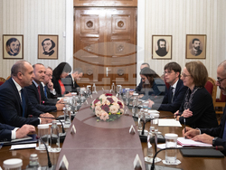 Държавният глава проведе среща с ръководителя на работната група за възстановяване и устойчивост в рамките на Европейската комисия Селин Гауер