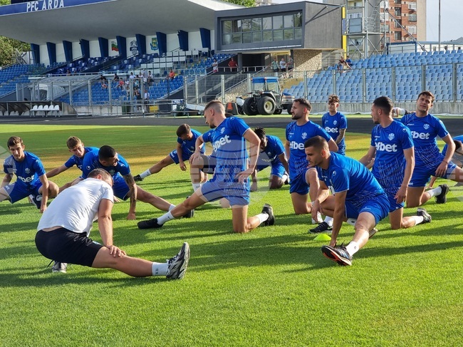 Кърджали - Арда - тренировка