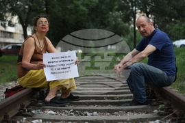 Инициатива за обществен и релсов транспорт - околовръстна железница - бдение