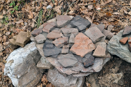 Село Храстово - крепост - разкопки 