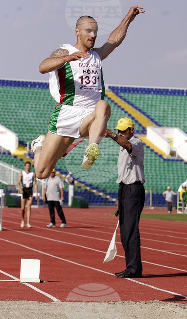 Петър Дачев - състезател по лека атлетика