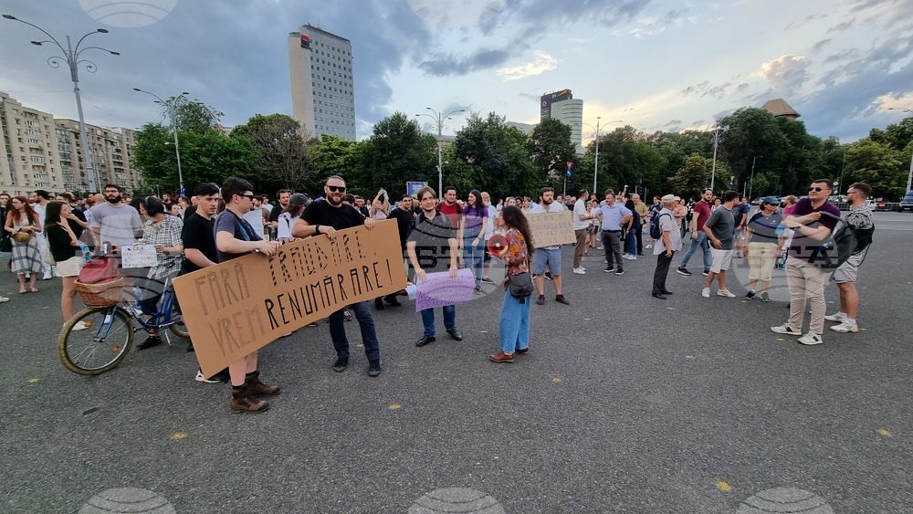 Румъния - Букурещ - протест