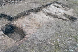 Село Храстово - крепост - разкопки