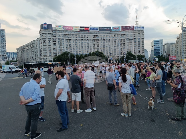 Румъния - Букурещ - протест 