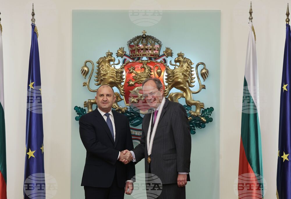 Румен Радев - Кристоф Айххорн - орден