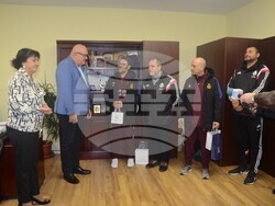 Снимка: Община Видин - Кметът на Видин се срещна с треньори от школата на „Реал Мадрид“