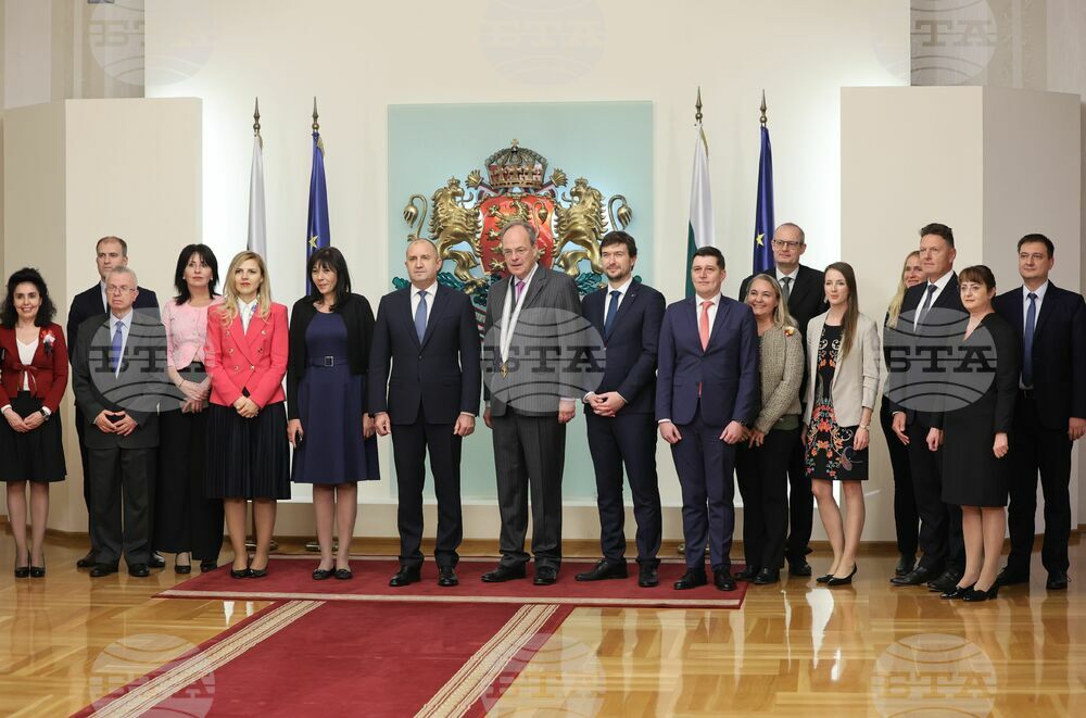 German Ambassador Eichhorn Awarded High Bulgarian State Honour