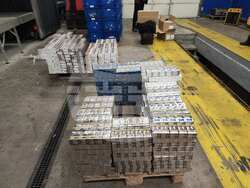 Снимка: Агенция „Митници“ - Над 350 000 къса цигари бяха задържани от митническите служители от ТД Митница Русе