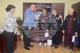 Видин - школа "Реал Мадрид" - кмет - среща