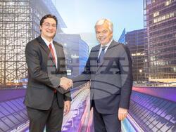 Снимка: Министерство на правосъдието - Крум Зарков - Дидие Рейндерс - Брюксел