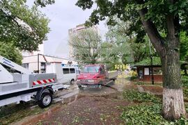 Нова Загора - градушка - щети