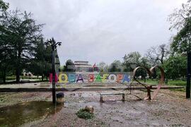 Нова Загора - градушка - щети