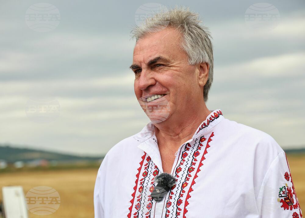 Село Пирне - жътвена кампания - откриване - Николай Киров
