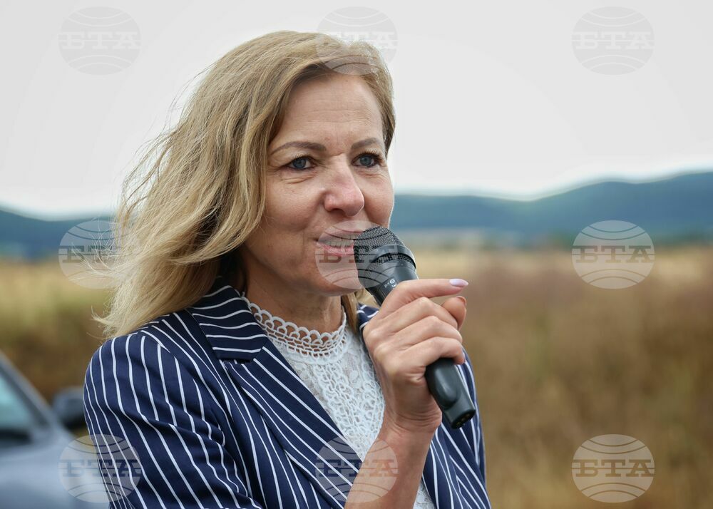 Село Пирне - жътвена кампания - откриване - Лидия Станкова