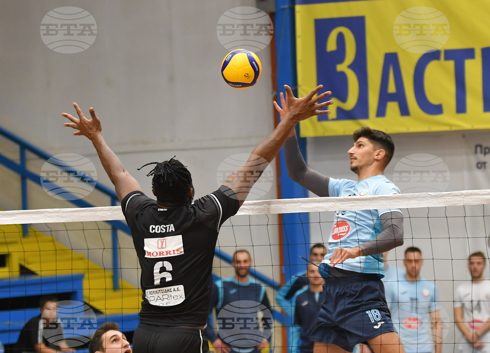 Монтана - волейбол - „Монтана“ - „ПАОК“ - Гърция