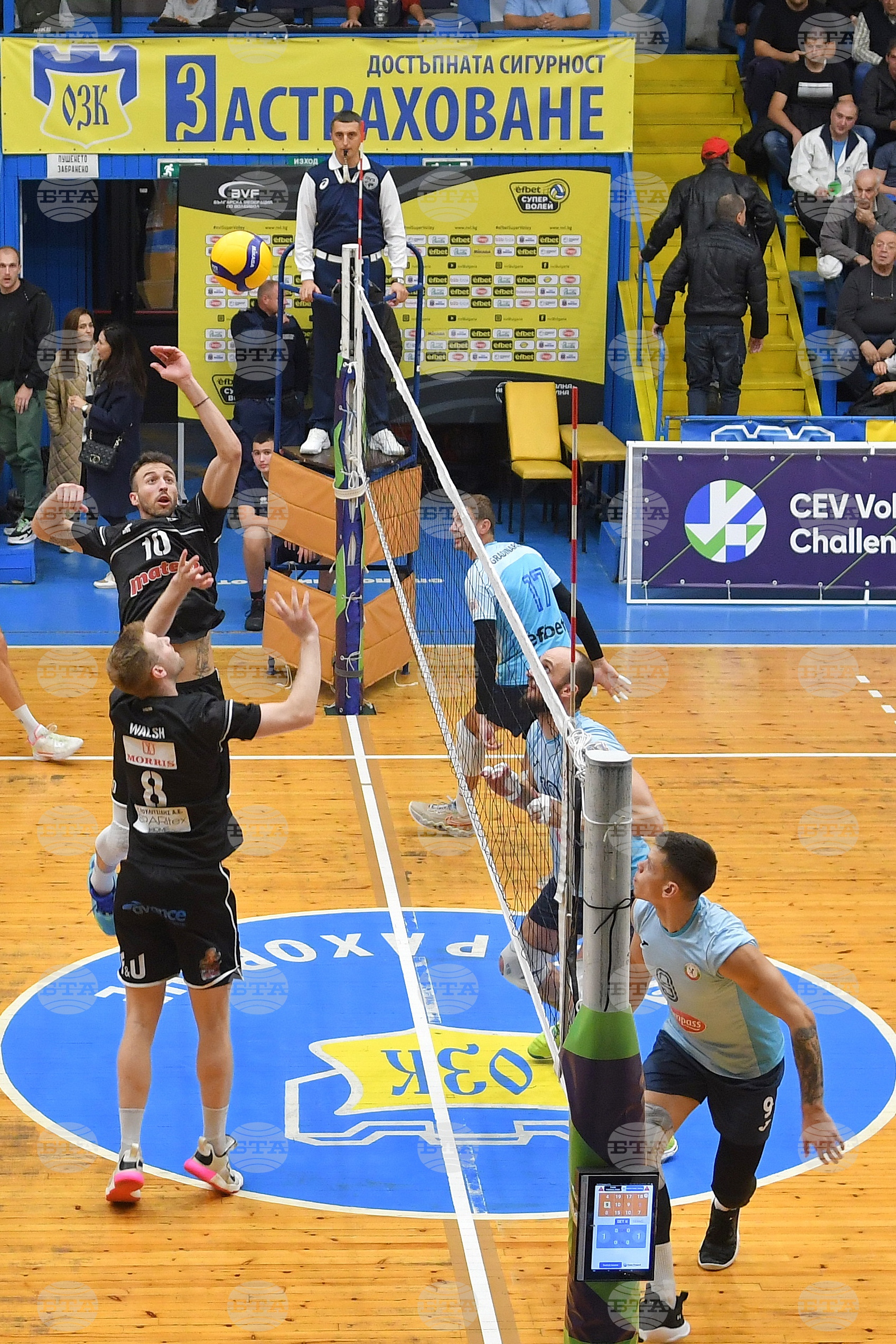 Монтана - волейбол - „Монтана“ - „ПАОК“ - Гърция