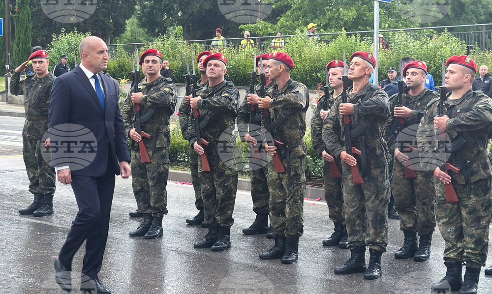 Стара Загора - Национален събор на запасното войнство - откриване