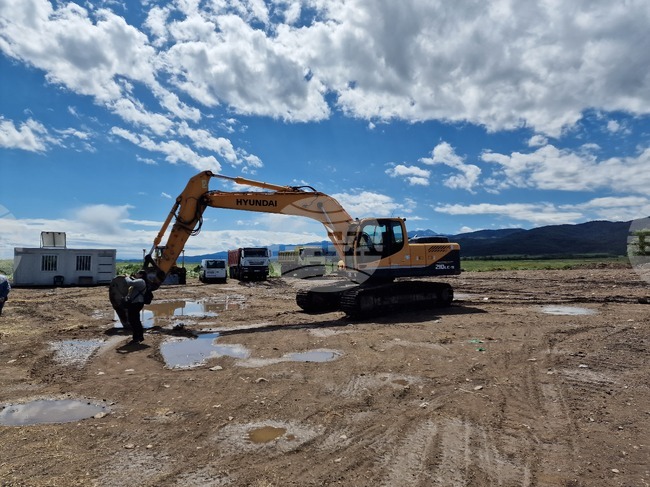 Село Белчин - къмпинг „Поларис“ - първа копка