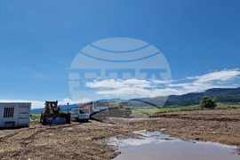 Село Белчин - къмпинг „Поларис“ - първа копка