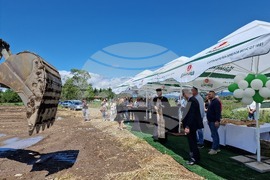 Село Белчин - къмпинг „Поларис“ - първа копка