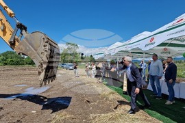 Село Белчин - къмпинг „Поларис“ - първа копка