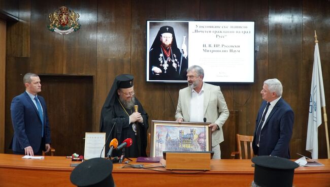 Областният управител Драгомир Драганов към дядо Наум: Благодаря Ви за духовната подкрепа при развитието на гражданското общество