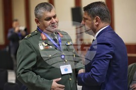 Министри на отбраната - SEDM - Годишна среща - Евангелос Митруцикос